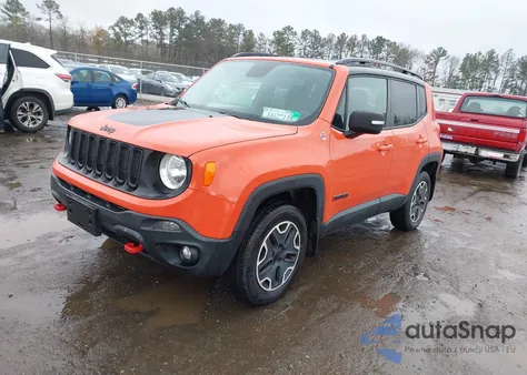 2015 Jeep Renegade Trailhawk из США, поврежденный, VIN ZACCJBCT0FPB59132